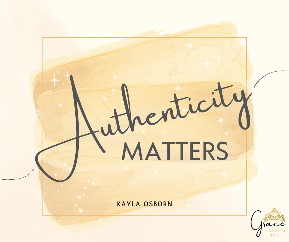 Authenticity Matters